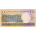 P29b Rwanda 100 Francs Year 2003 (2 Langueges)